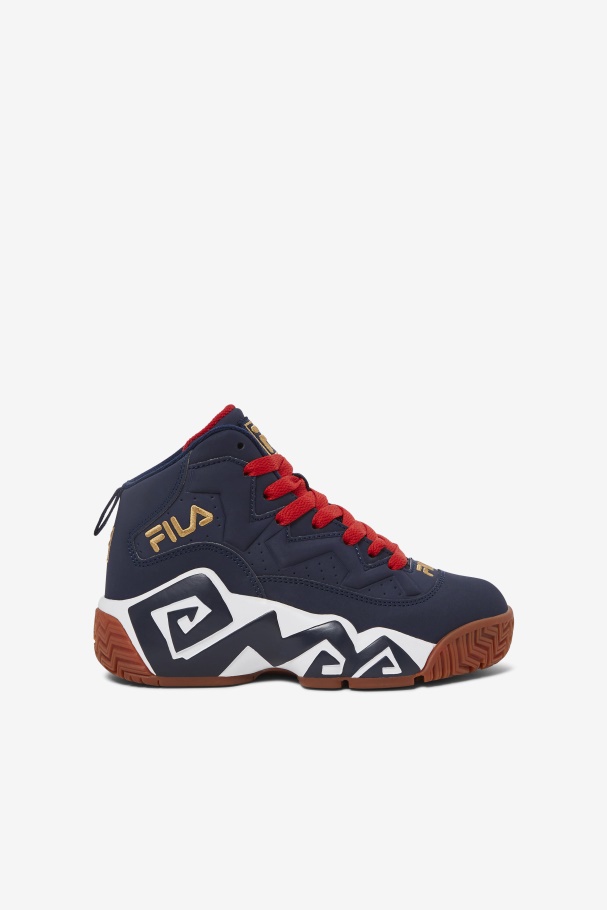 Navy/White/Metallic Gold Fila UK Little Kids' Mb