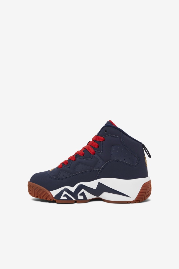 Navy/White/Metallic Gold Fila UK Little Kids\' Mb