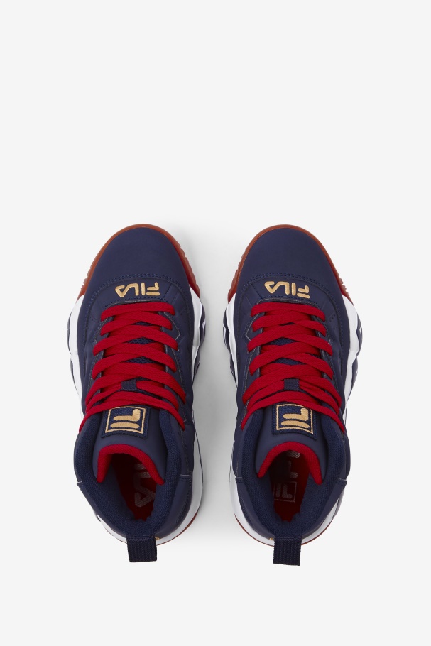 Navy/White/Metallic Gold Fila UK Little Kids\' Mb