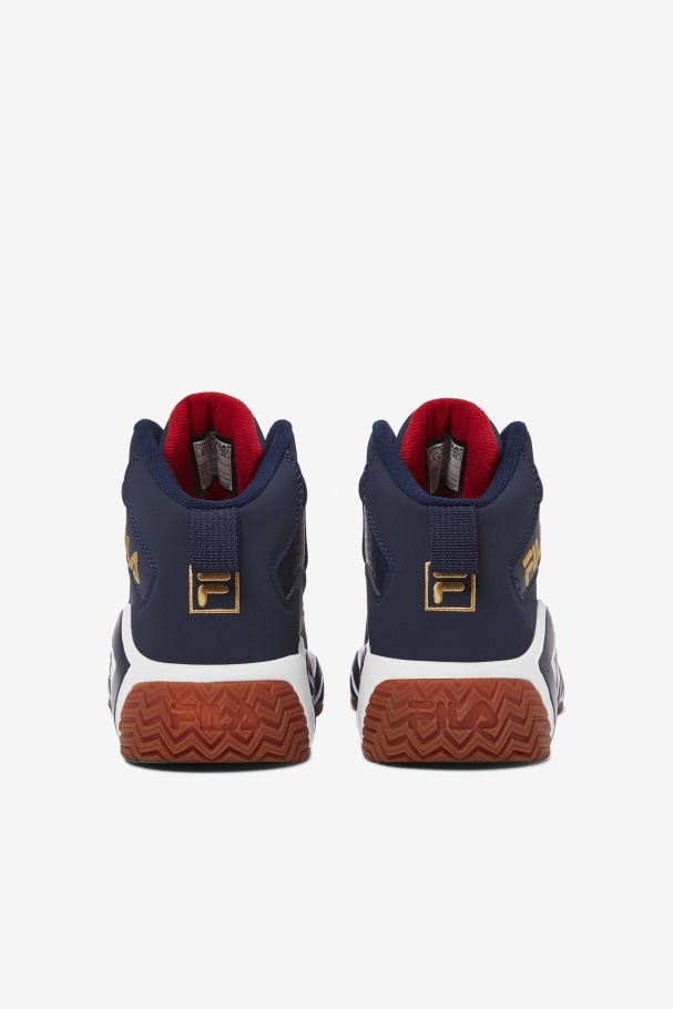 Navy/White/Metallic Gold Fila UK Little Kids\' Mb