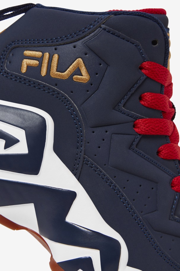 Navy/White/Metallic Gold Fila UK Little Kids\' Mb