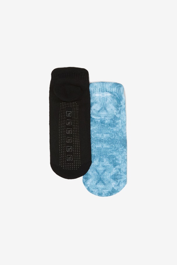Multi Women\'s Tie Dye Grip Sock 2-Pack Fila UK