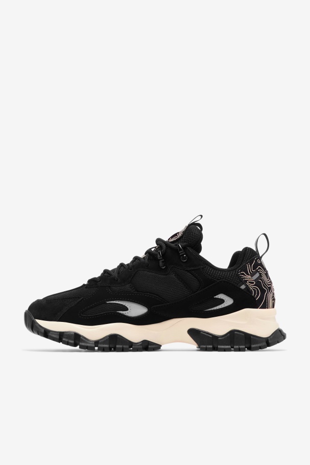 Men\'s Ray Tracer Tr 2 Black/Ecru Fila UK
