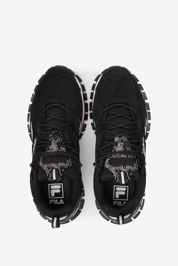 Men\'s Ray Tracer Tr 2 Black/Ecru Fila UK