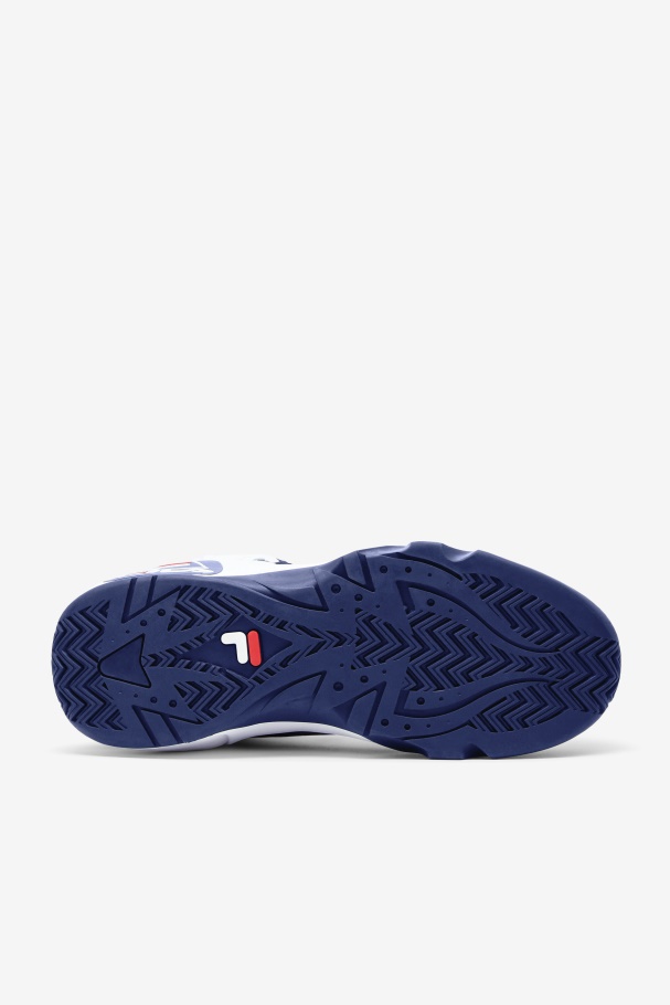 Fila UK Men\'s Grant Hill 1 White/Navy/Red