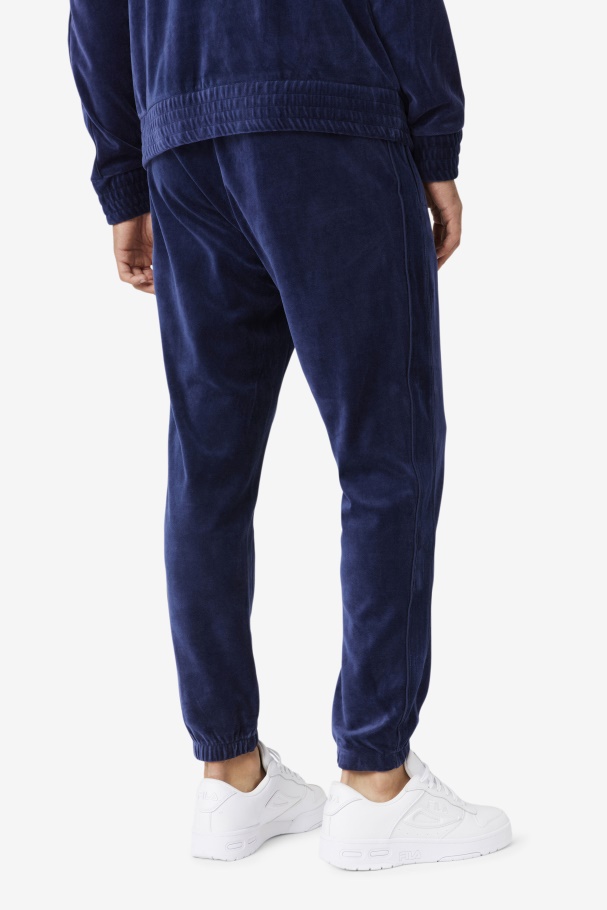 Fila UK Navy Deverall Velour Pant