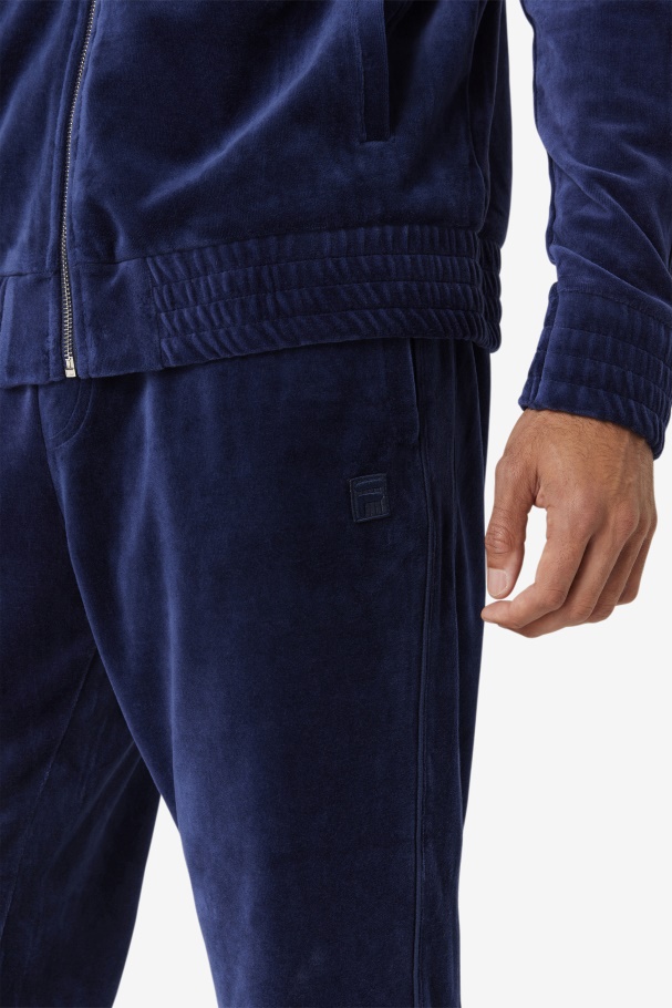 Fila UK Navy Deverall Velour Pant