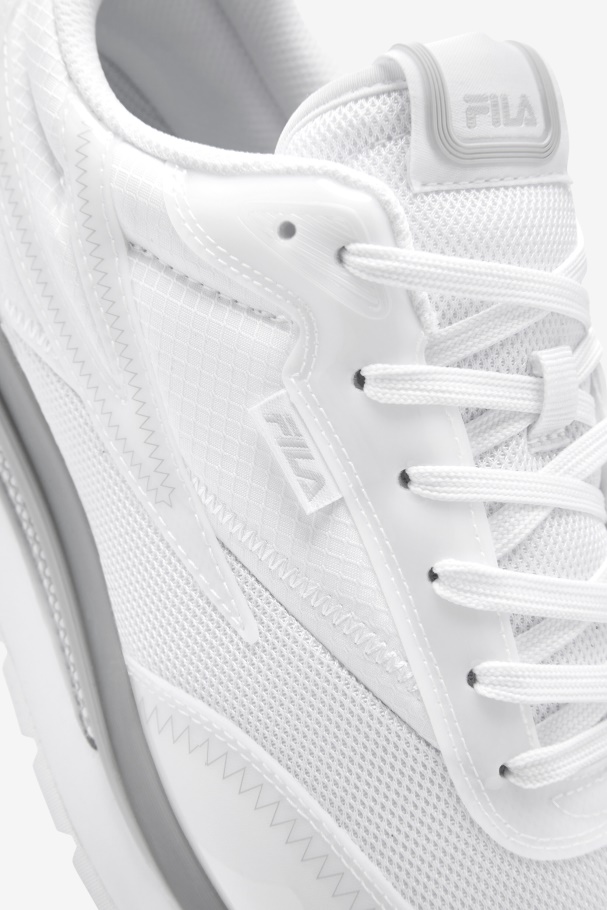 Fila UK Men\'s Renno Patched White/Glacier Gray