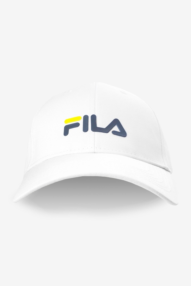 Dad Hat Fila UK White
