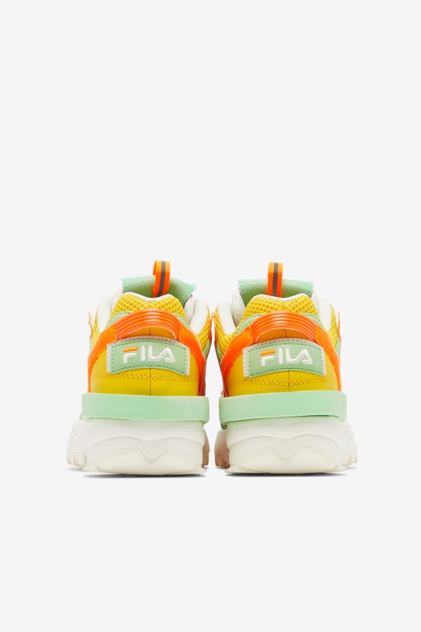 Women\'s Disruptor 2 Exp Lemon/Green Ash/Orange Fila UK