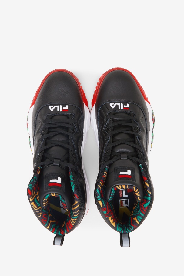 Men\'s MB Black/Jelly Bean/Lemon Fila UK