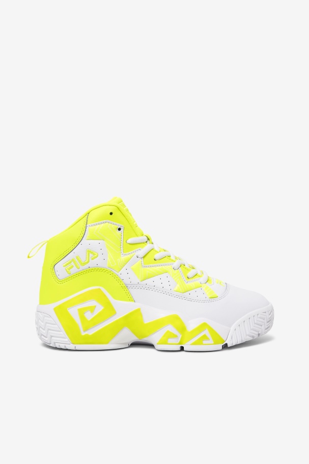 Women's MB Yellow/White Fila UK