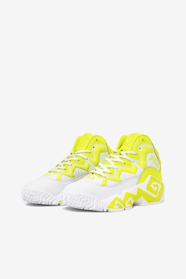 Women\'s MB Yellow/White Fila UK