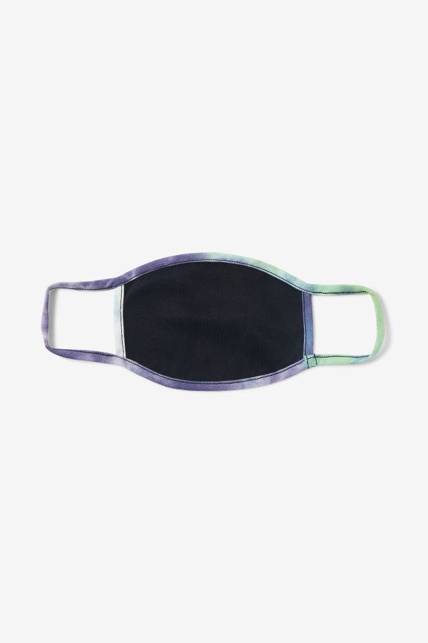 Blue Tie Dye Face Mask Fila UK Blue Aqua Tie Dye