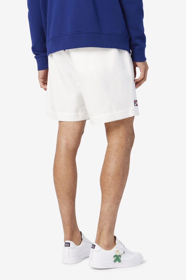 Fila UK White/Beacon Blue/Firey Red Fila UK X RB Babar Marckus Short