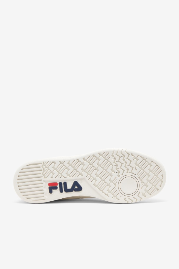 Men\'s Tennis 88 Gardenia/Navy/Red Fila UK