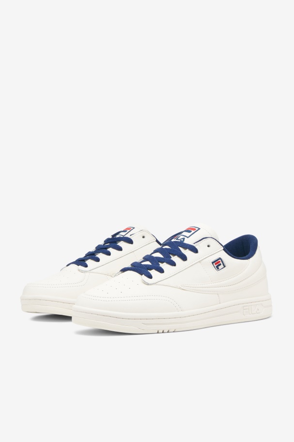 Men\'s Tennis 88 Gardenia/Navy/Red Fila UK