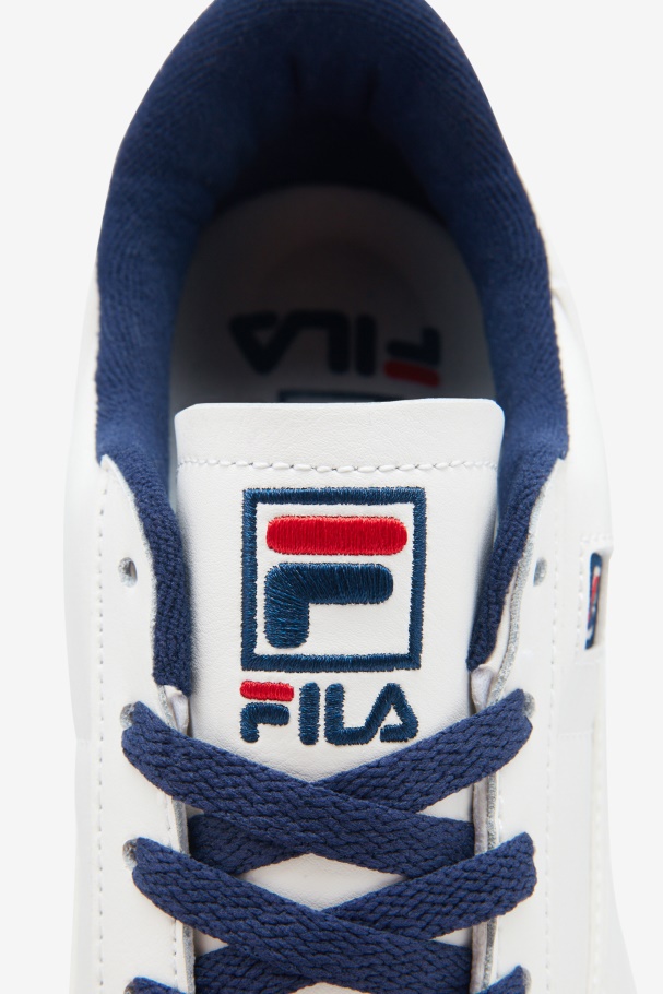 Men\'s Tennis 88 Gardenia/Navy/Red Fila UK