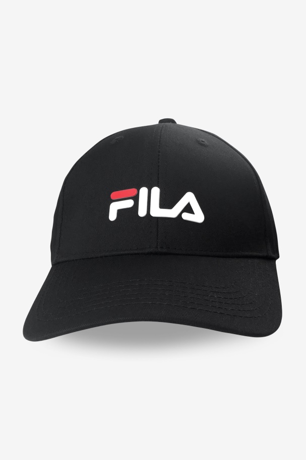 Black Fila UK Dad Hat