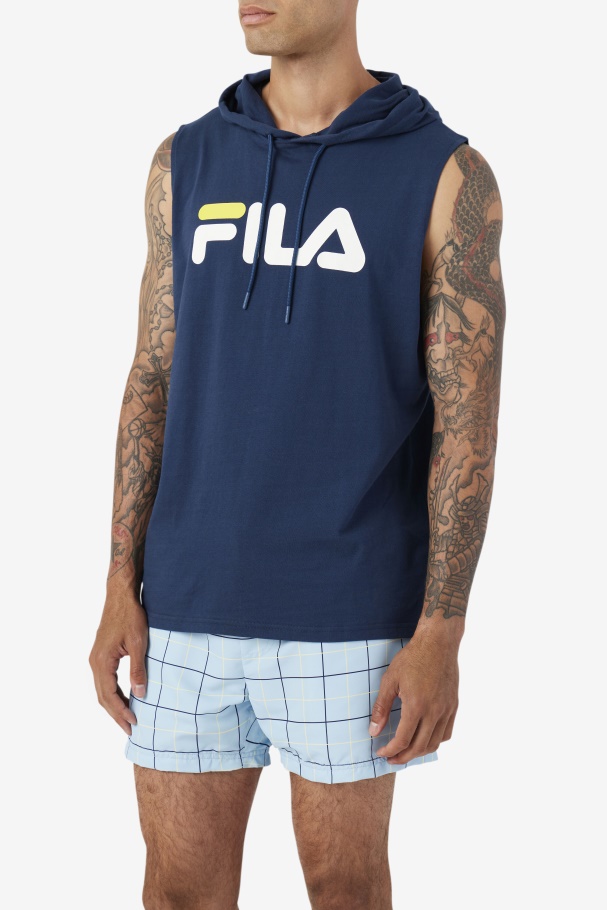 Fila UK Zany Sleeveless Hoodie