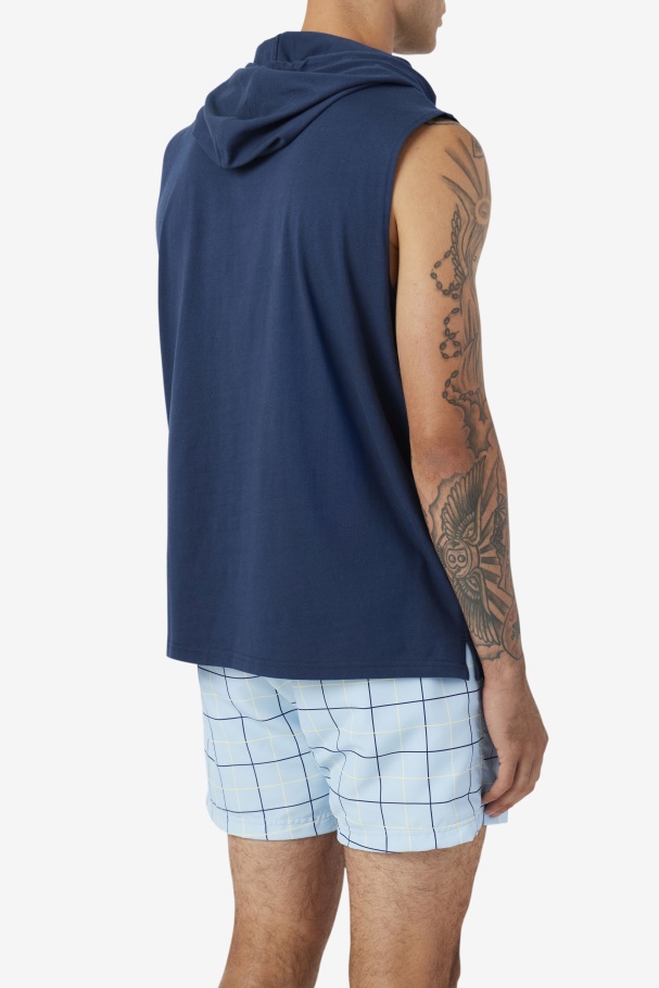 Fila UK Zany Sleeveless Hoodie