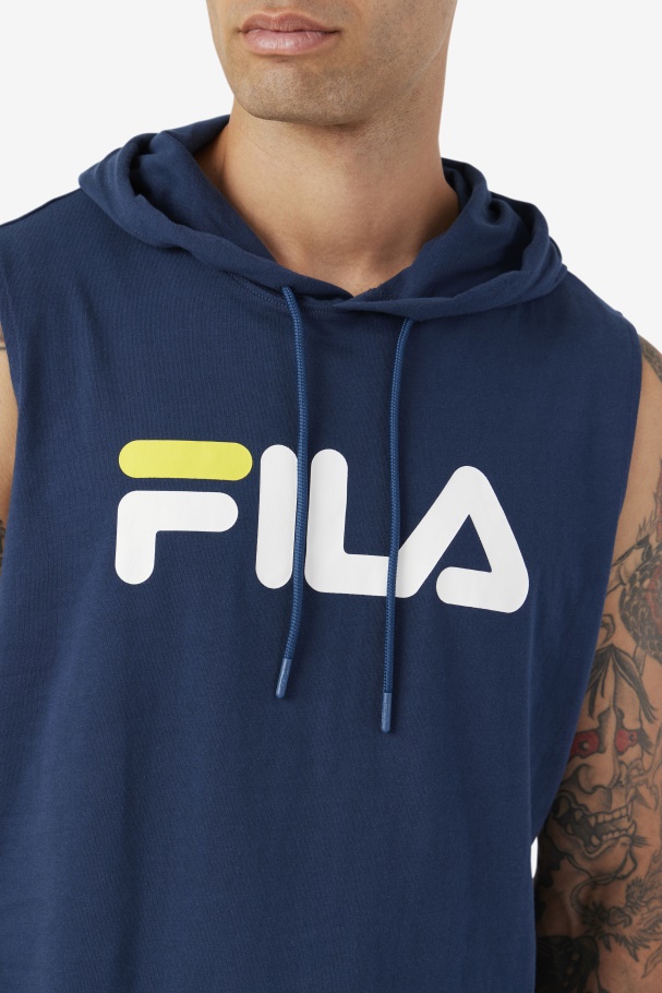 Fila UK Zany Sleeveless Hoodie