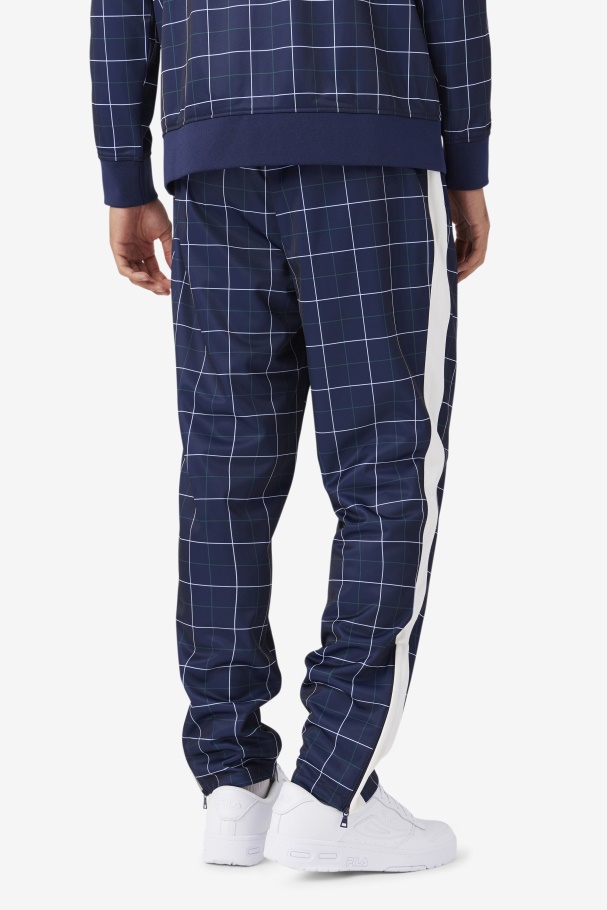 Oshan Track Pant Navy/Gardenia/June Bug Fila UK
