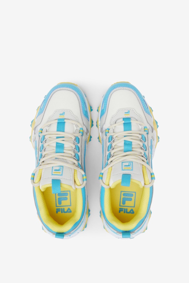 Fila UK Little Kids\' Oakmont Tr White/Blue/Goldfinch
