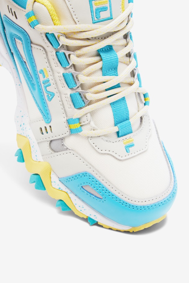 Fila UK Little Kids\' Oakmont Tr White/Blue/Goldfinch