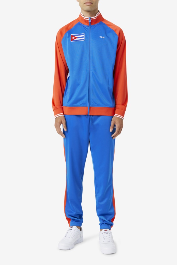 Fila UK Blue/Fiery Red Cuba Pant