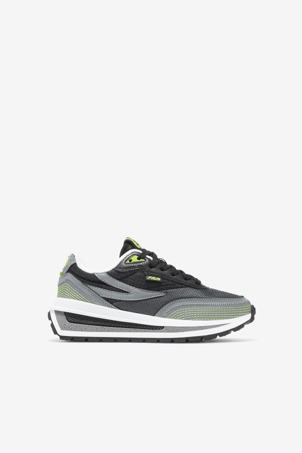 Monument/Shadow/Black Big Kids' Renno Fila UK