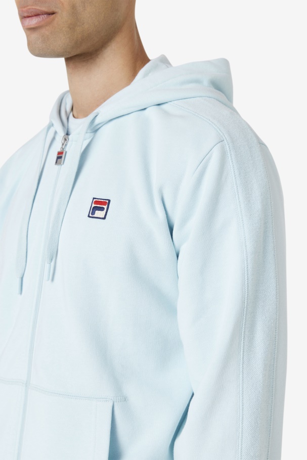 Fila UK Blue Joey Full Zip Hoodie