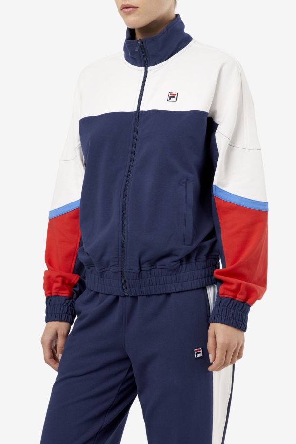 Fila UK Navy Makayla Track Jacket