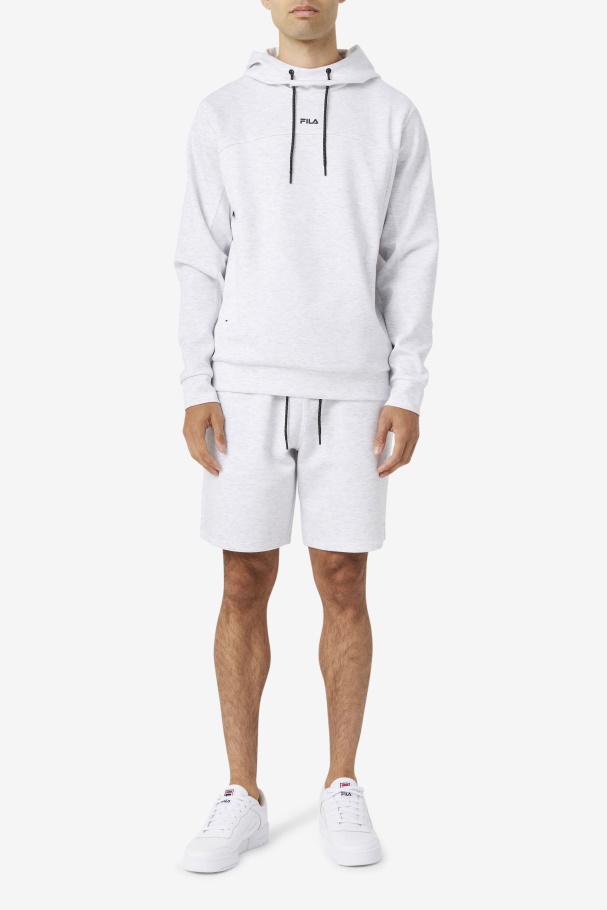 Aadheen Hoodie Bleached Marl/Black Fila UK