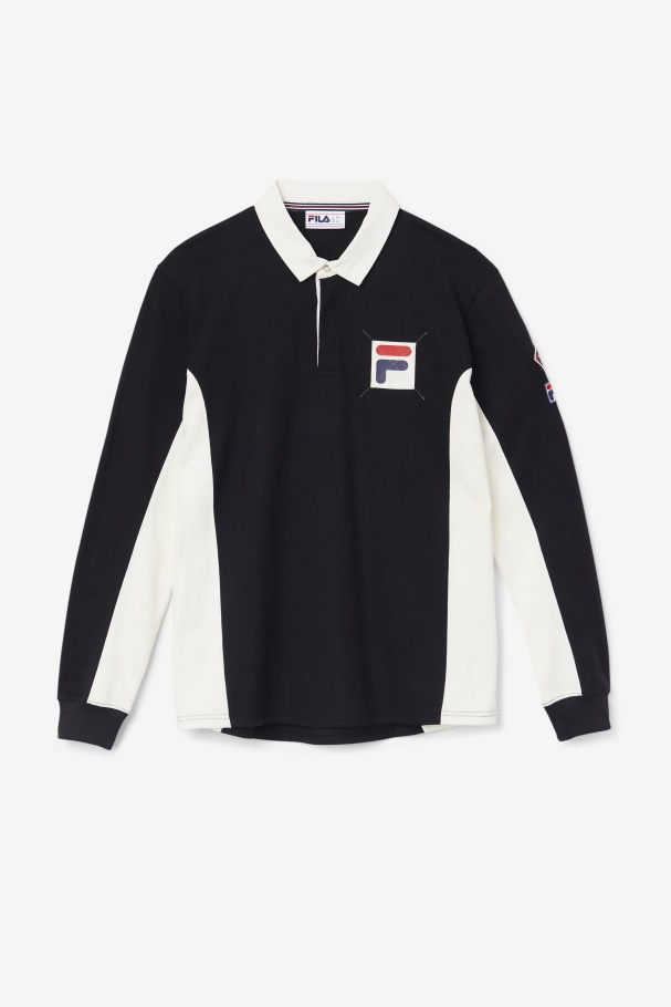 Black/Egret Filmore Rugby Fila UK