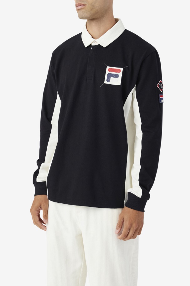 Black/Egret Filmore Rugby Fila UK