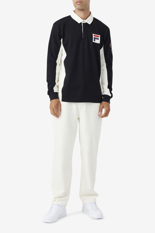 Black/Egret Filmore Rugby Fila UK