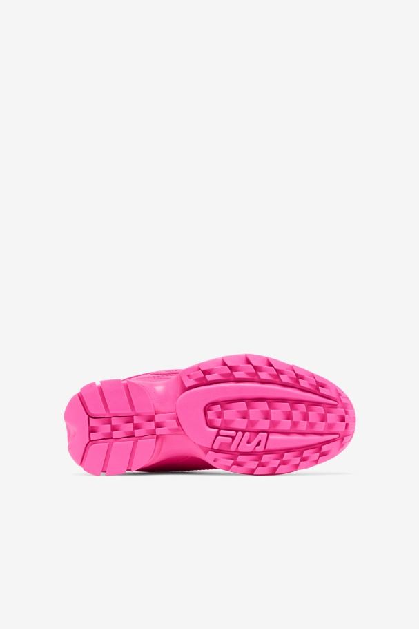 Pink Fila UK Big Kids\' Disruptor 2 Premium