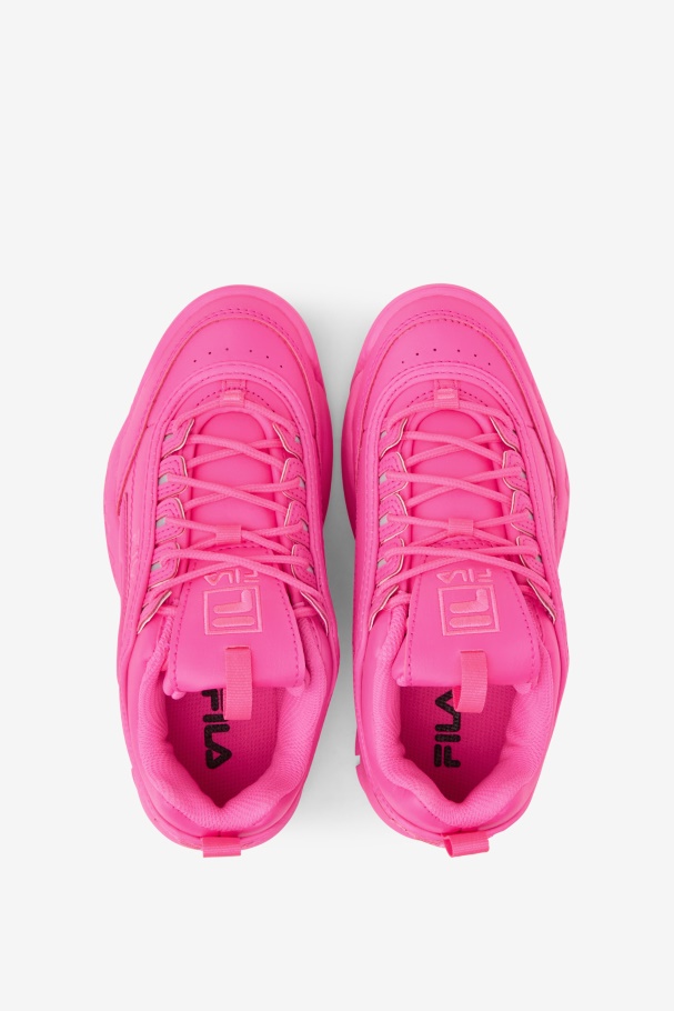 Pink Fila UK Big Kids\' Disruptor 2 Premium