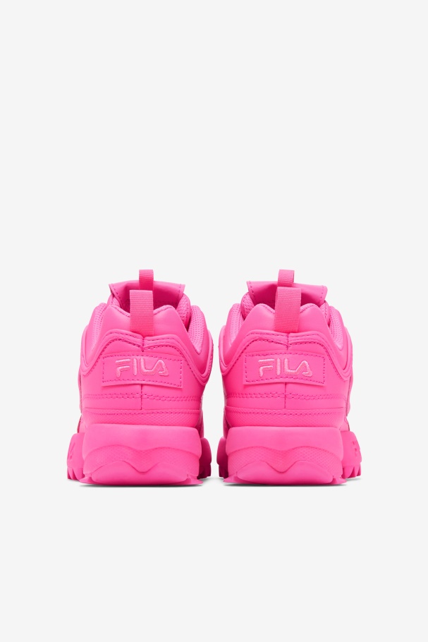 Pink Fila UK Big Kids\' Disruptor 2 Premium