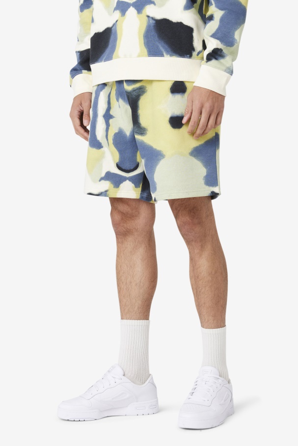 Aim Short Brushstroke Print Fila UK