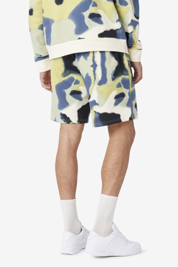 Aim Short Brushstroke Print Fila UK