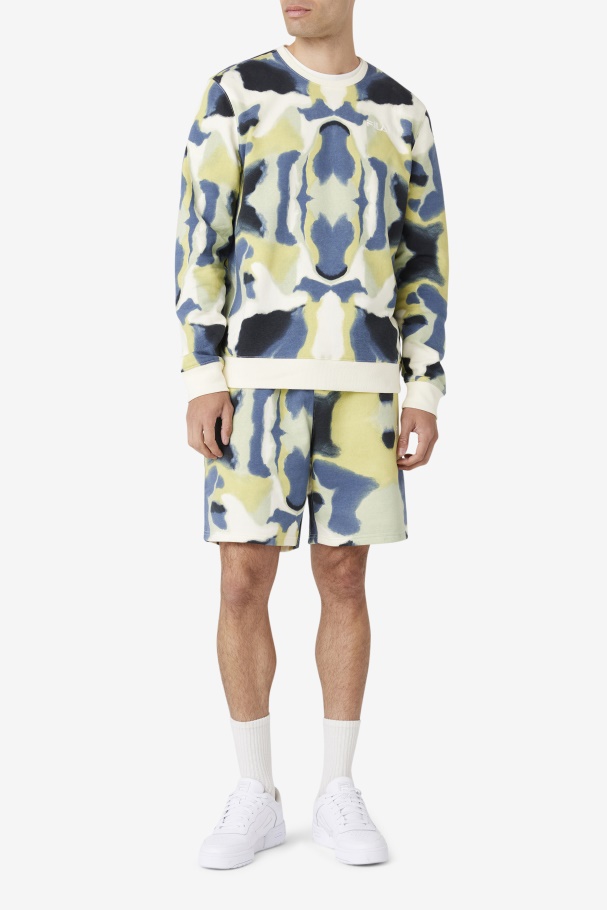 Aim Short Brushstroke Print Fila UK