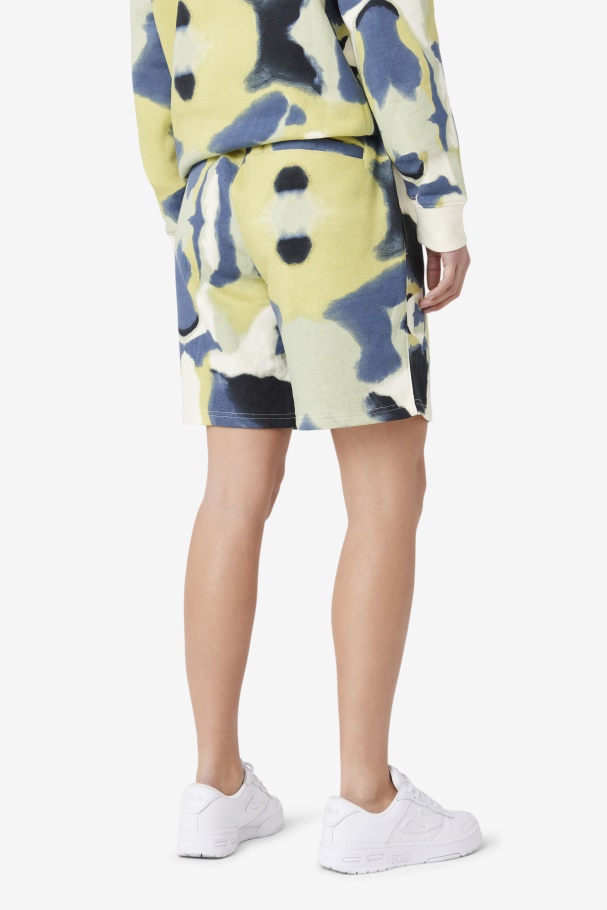 Aim Short Brushstroke Print Fila UK