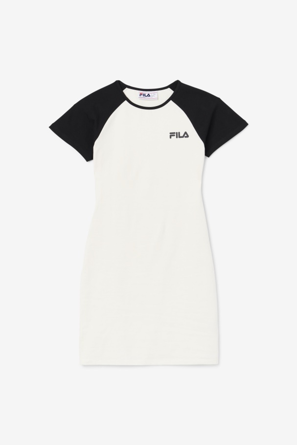 Kyra Dress Gardenia/Black Fila UK
