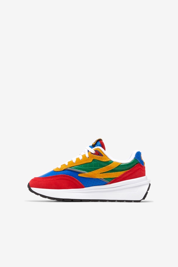 Blue/Red/Amazon Big Kids\' Renno Premium Fila UK