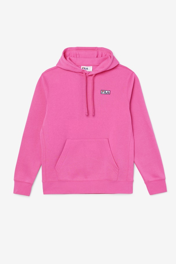 Algot Hoodie Fila UK Pink Glo