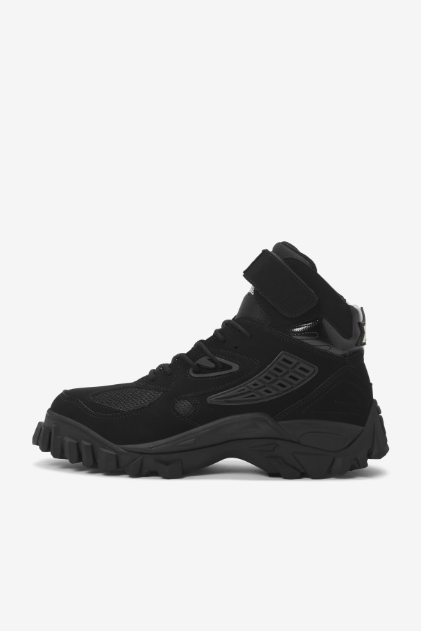 Men\'s Yak Boots Black/Gardenia Fila UK
