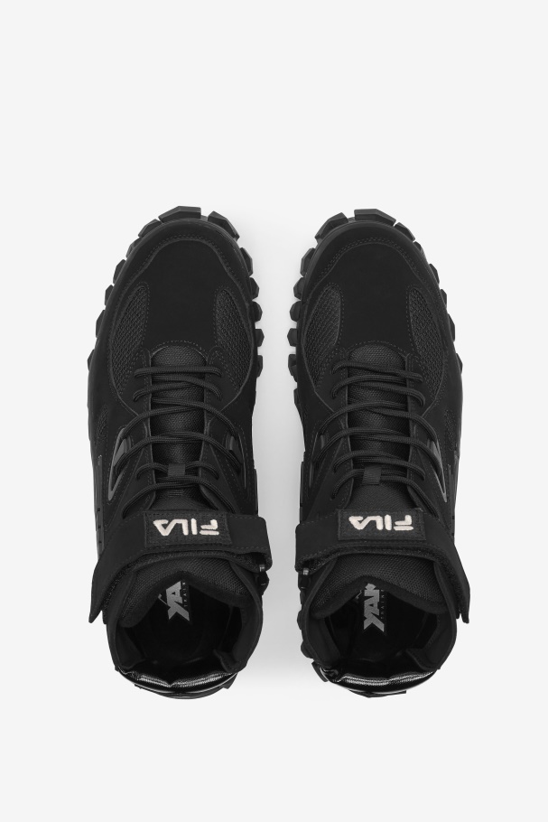 Men\'s Yak Boots Black/Gardenia Fila UK