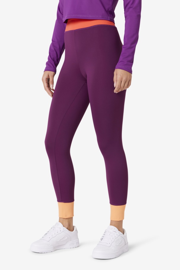 Fila UK Marnie Base Layer Legging Charisma/Crocus Petal/Cayenne